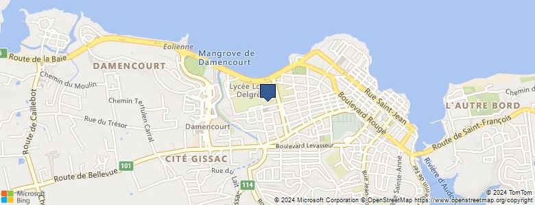Localisation de Collège Collège Général De Gaulle - Cliquez pour voir l'itinéraire