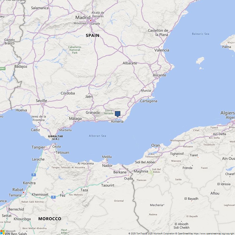 Map of Sol 48, Huercal de Almería, Almeria, 04230 Spain