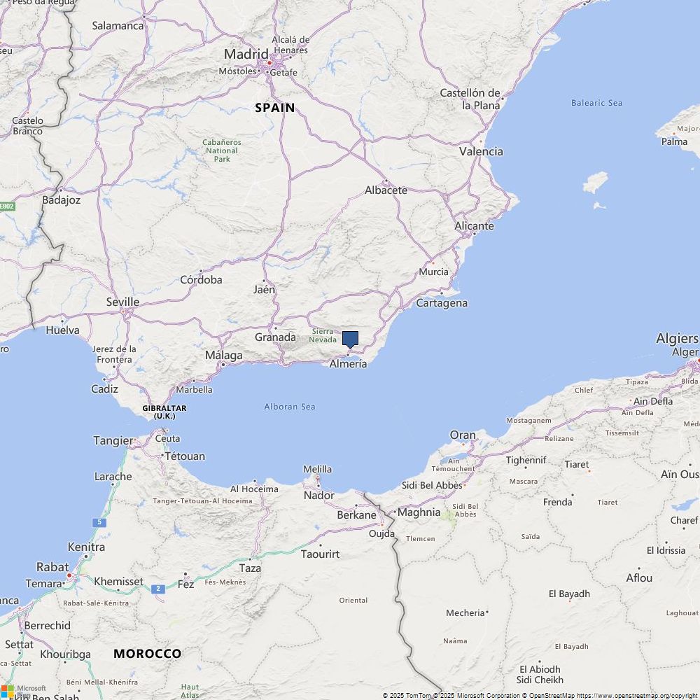 Map of Sol 48, Huercal de Almería, Almeria, 04230 Spain