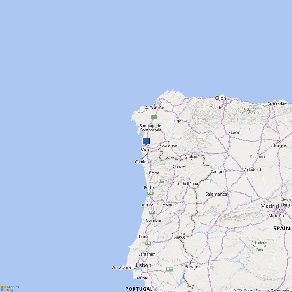 Map of Rúa da, Rúa Barxa do Covelo 4, 36214 Vigo, Pontevedra, España, Spain