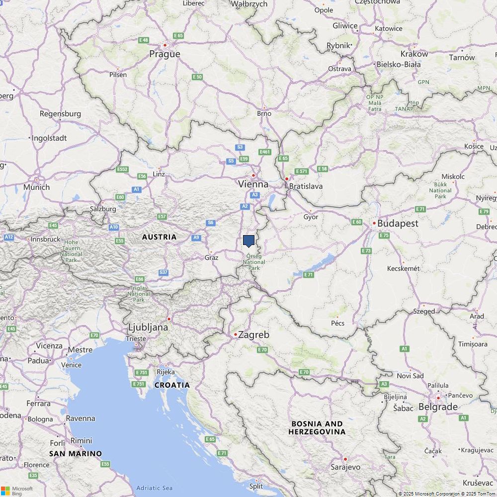 Map of Güssinger Strasse 240, St. Michael, Burgenland, 7535 Austria