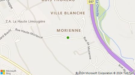 Plan d'accès au taxi Savary Michel - Morienne
