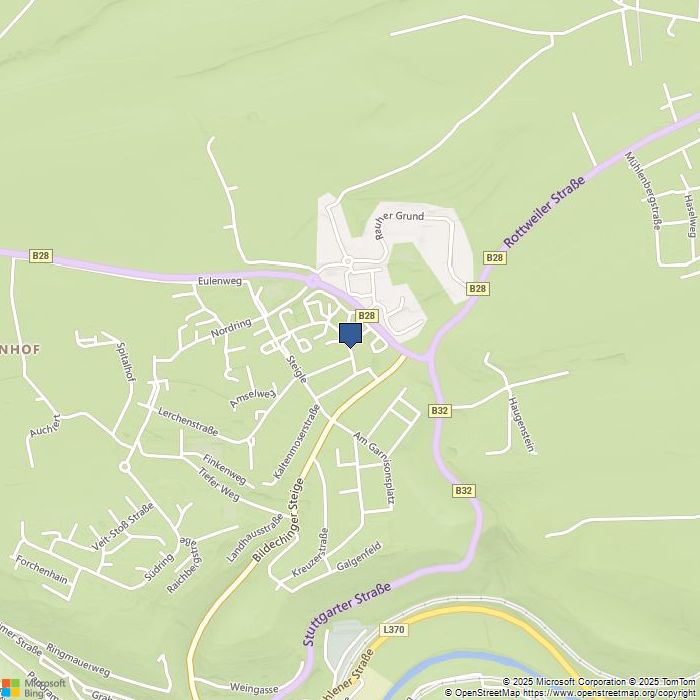 Map of Weberstr. 19, Horb, 72160 Germany