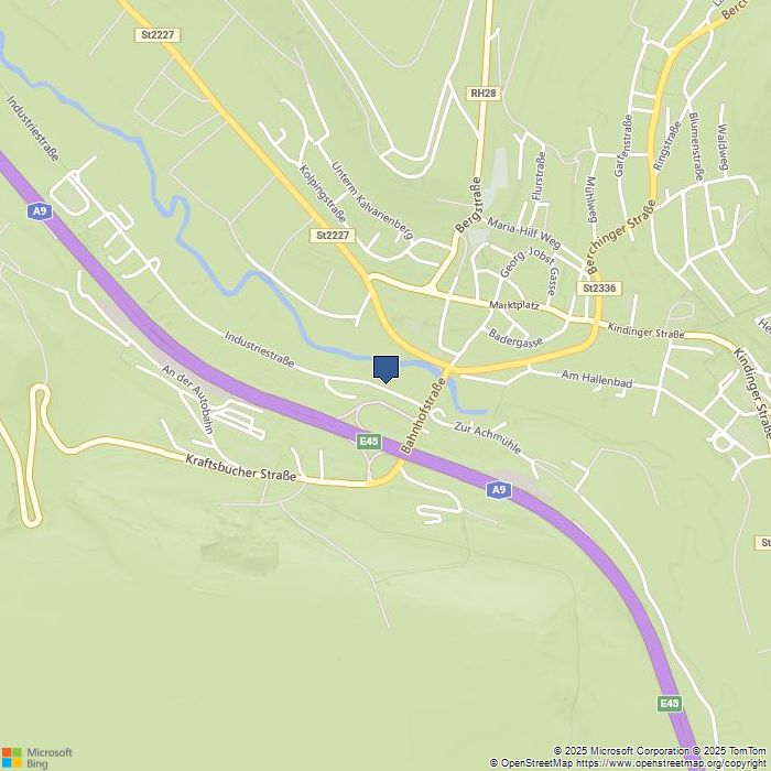Map of Industriestraße 1, Greding, 91171 Germany