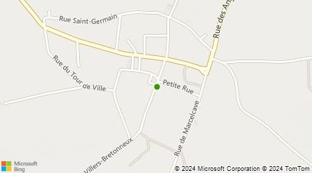 Plan d'accès au taxi Taxi de Fouilloy - Villers Bretonneux