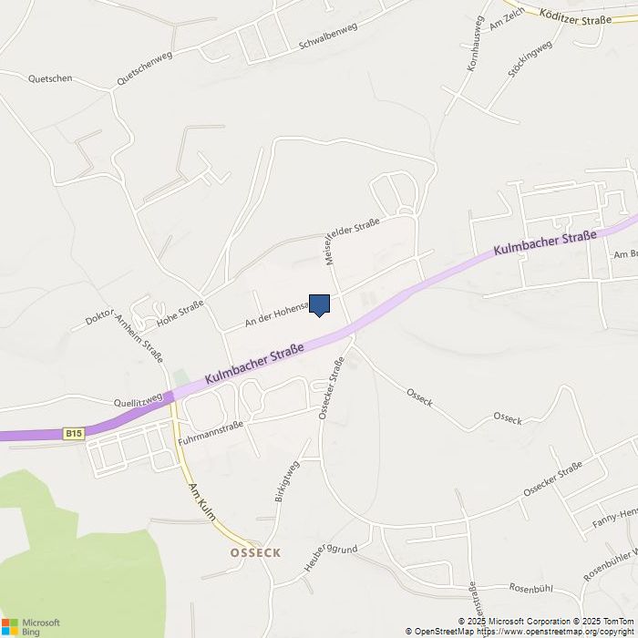 Map of At Hohensaas 13, Hof, 95030 Germany