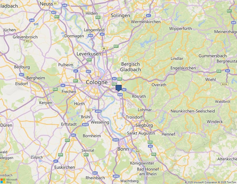 Map of Hansestraße 48, Köln-Porz, 51149 Germany