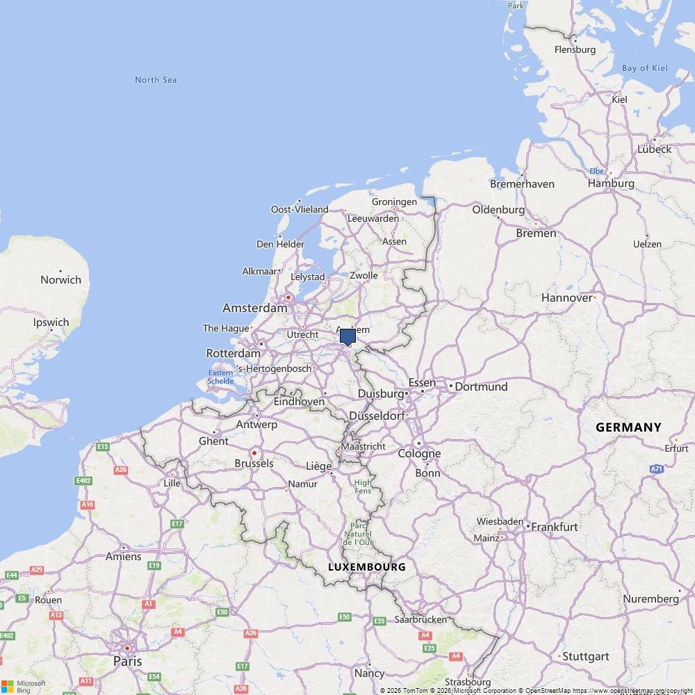 Map of Rietgraafsingel 4 6678 PH Oosterhout Nederlands