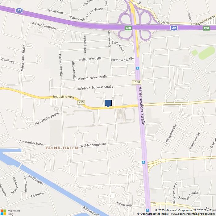 Map of Industrieweg 32, Hannover, 30179 Germany