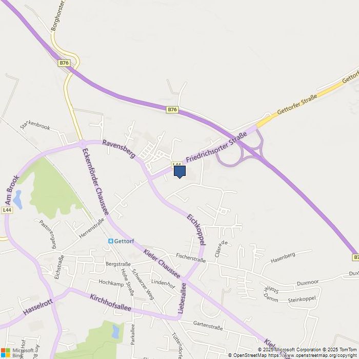 Map of Eichkoppel 1, Gettorf, Eckenförde, 24214 Germany