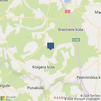 Kliki kaardil detailsema kaardi saamiseks.