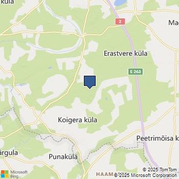 Kliki kaardil detailsema kaardi saamiseks.