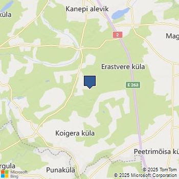 Kliki kaardil detailsema kaardi saamiseks.