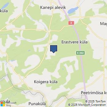 Kliki kaardil detailsema kaardi saamiseks.