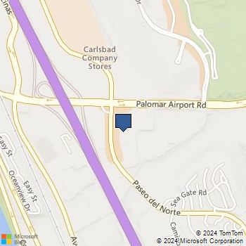 Map of Pacific Sales Kitchen & Home Carlsbad at 6100 Paseo Del Norte, Carlsbad, CA 92011