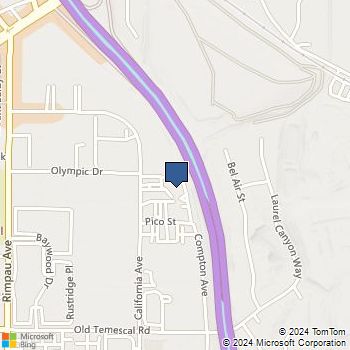 Map of Pacific Sales Kitchen & Home Corona at 1385 Pico St, Corona, CA 92881