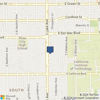 Map of Pacific Sales Kitchen & Home Pasadena at 440 S Lake Ave, Pasadena, CA 91101