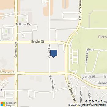 Map of Pacific Sales Kitchen & Home Woodland Hills at 6100 Variel Ave, Woodland Hills, CA 91367