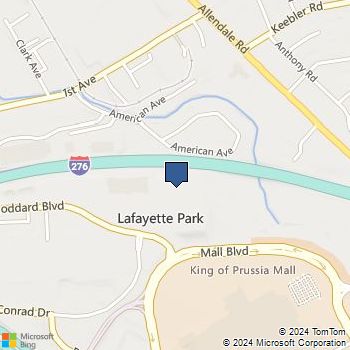 Map of Best Buy at 310 Goddard Blvd, King Of Prussia, PA 19406