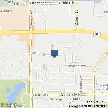 Map of Pacific Sales Kitchen & Home Brea at 2750 Saturn St, Brea, CA 92821