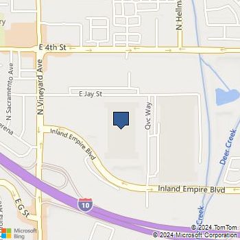 Map of Best Buy Warehouse at 2104 E Jay St, Ontario, CA 91764
