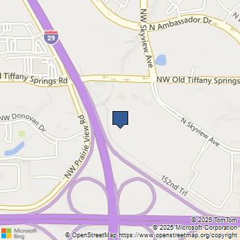 Map of Best Buy at 9130 N Skyview Ave, Kansas City, MO 64154