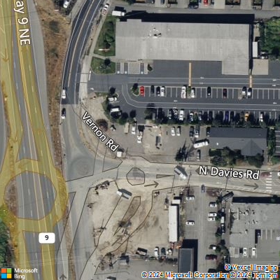 Bing Map of roundabout