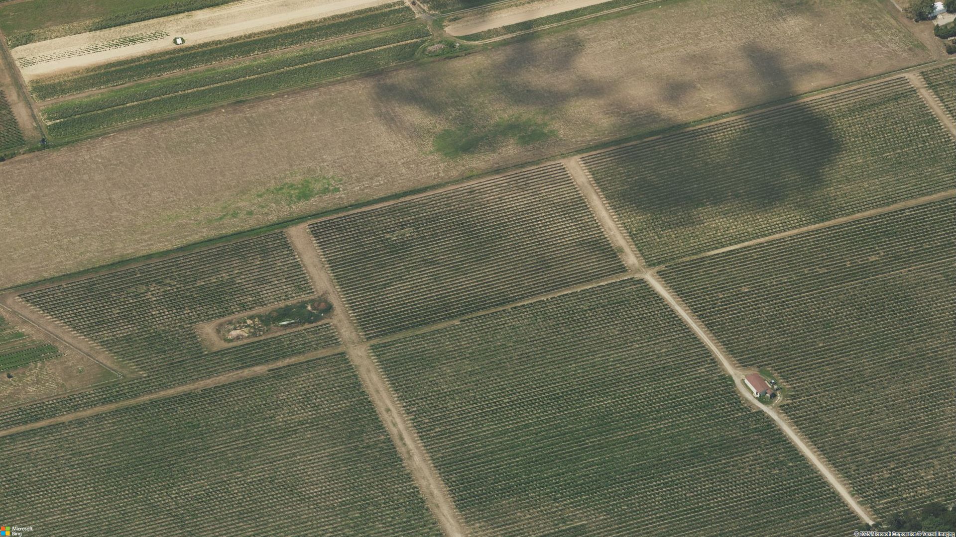 Overhead image of Peconic, NY.