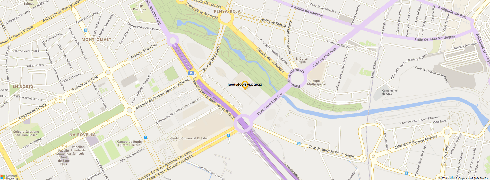 Bing Map of Museo de las Ciencias Príncipe Felipe, Valencia