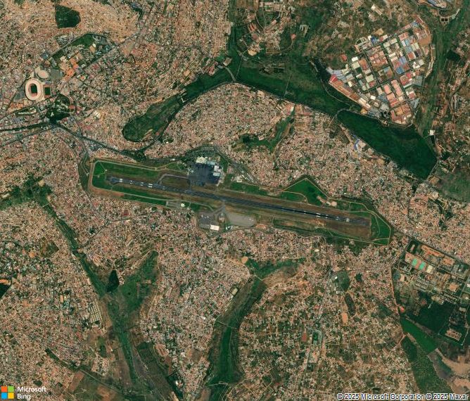 Взлётно-посадочная полоса Kigali Airport