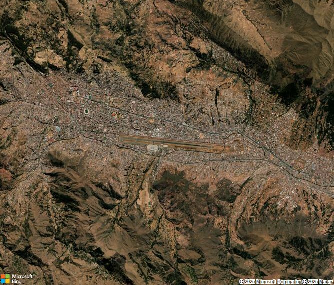 Взлётно-посадочная полоса Cusco Alejandro Velasco Astete International Airport