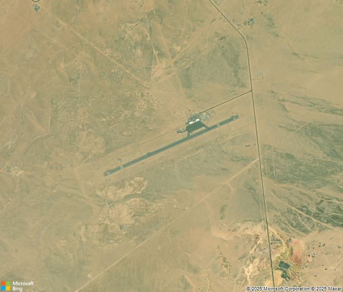 Взлётно-посадочная полоса Namibe Welwitschia Mirabilis Airport