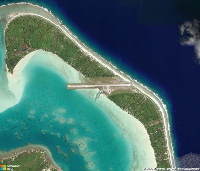Взлётно-посадочная полоса Maupiti Airport
