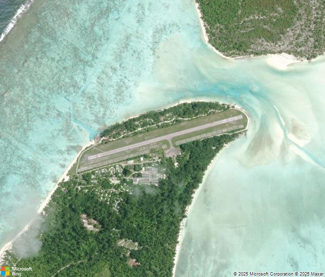 Взлётно-посадочная полоса Tetiaroa Airport