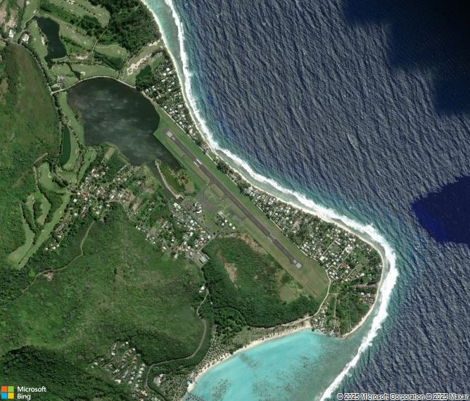 Взлётно-посадочная полоса Moorea Airport