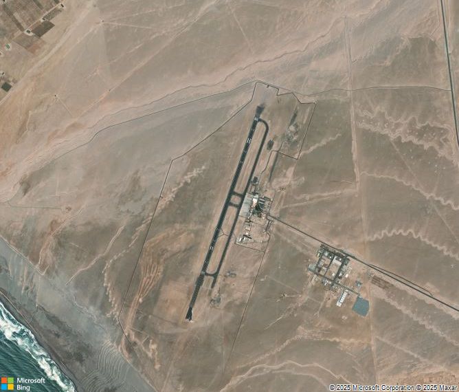 Взлётно-посадочная полоса Arica Chacalluta International Airport