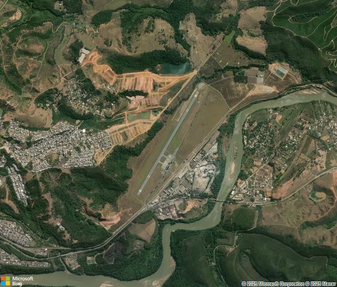 Взлётно-посадочная полоса Ipatinga Usiminas Airport