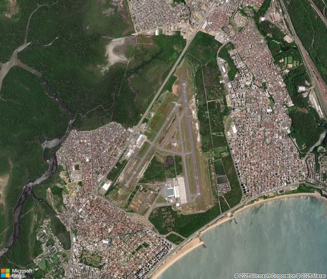 Взлётно-посадочная полоса Vitoria Eurico de Aguiar Salles Airport
