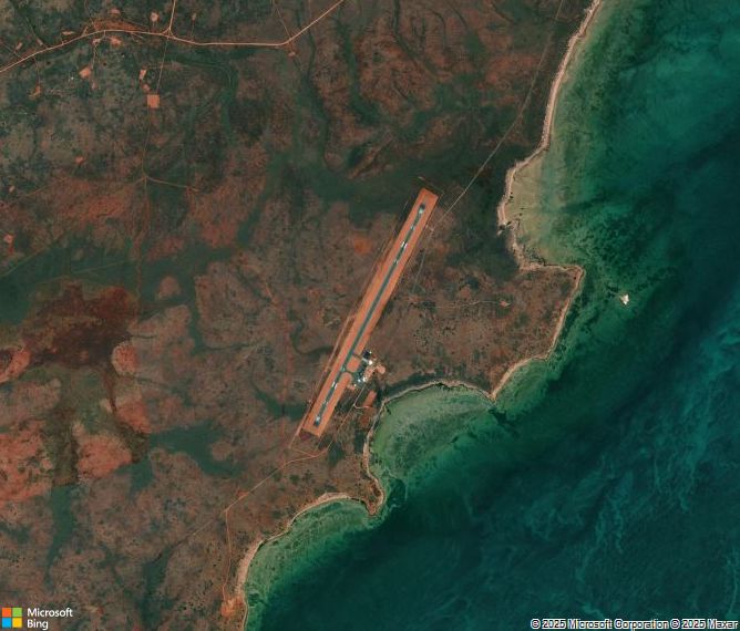 Взлётно-посадочная полоса Barrow Island Airport