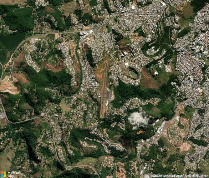 Взлётно-посадочная полоса Juiz de Fora Francisco de Assis Airport
