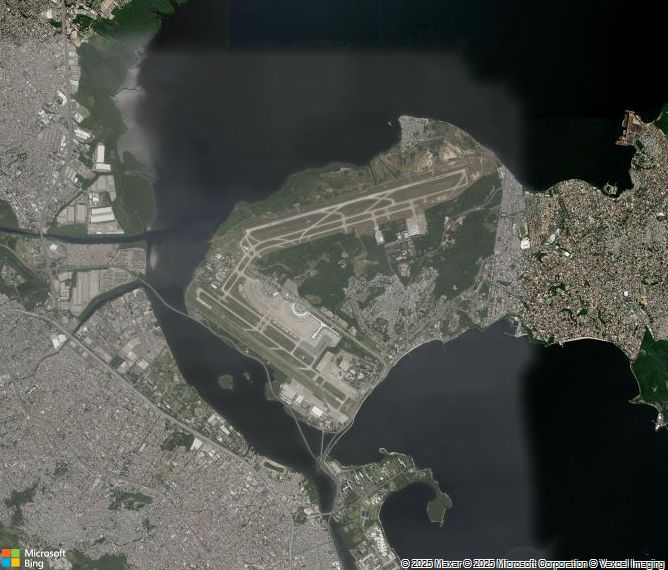 Взлётно-посадочная полоса Rio de Janeiro Galeao International Airport