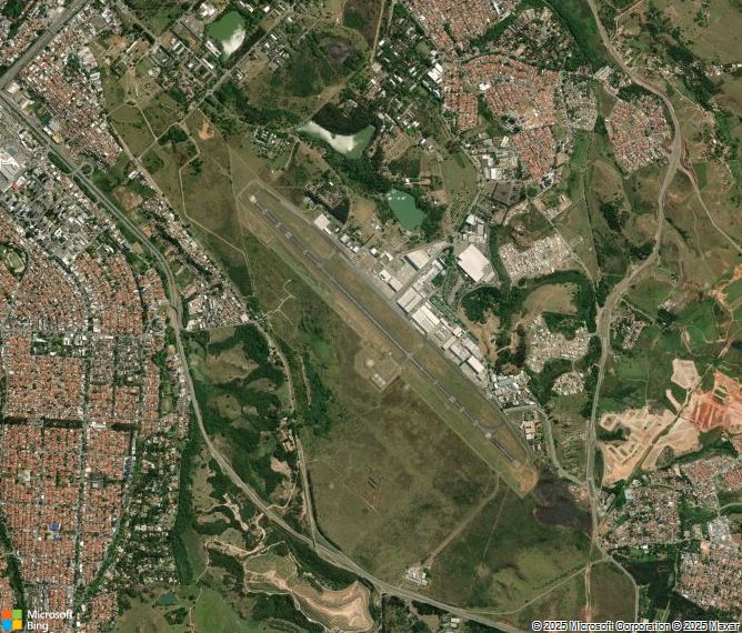 Взлётно-посадочная полоса Sao Jose dos Campos Airport