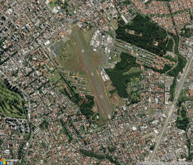 Взлётно-посадочная полоса Curitiba Bacacheri Airport