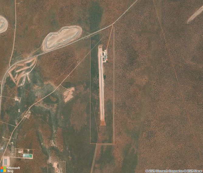 Взлётно-посадочная полоса Monkey Mia Shark Bay Airport