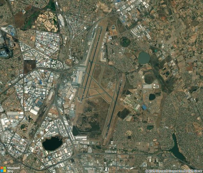 Взлётно-посадочная полоса Johannesburg OR Tambo International Airport