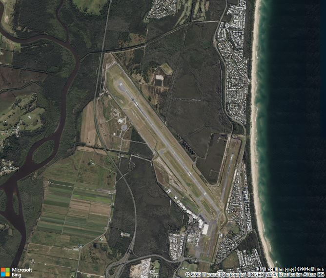 Взлётно-посадочная полоса Sunshine Coast Airport