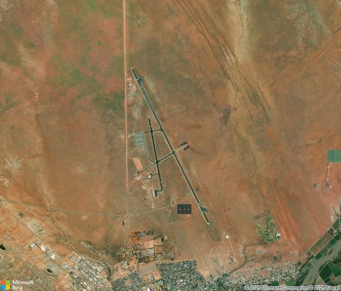Взлётно-посадочная полоса Upington Airport