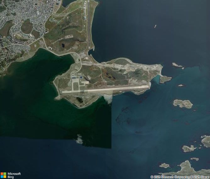 Взлётно-посадочная полоса Ushuaia Malvinas Argentinas International Airport