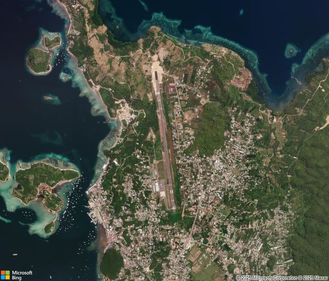 Взлётно-посадочная полоса Labuan Bajo Komodo Airport