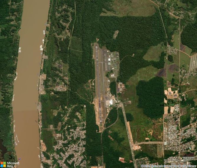 Взлётно-посадочная полоса Porto Velho International Airport